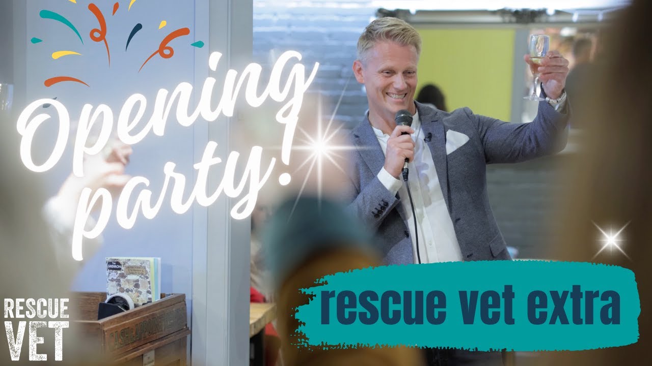 6 weeks of The Chobham Vet! Behind the scenes of the launch party.. | Rescue Vet Extra with Dr Scott