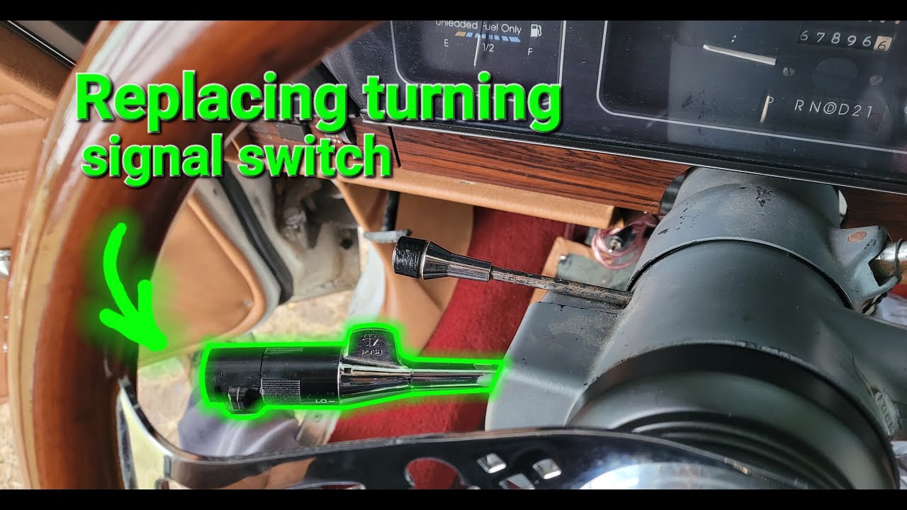 1990 Caprice How To Replace A Turning Signal Switch