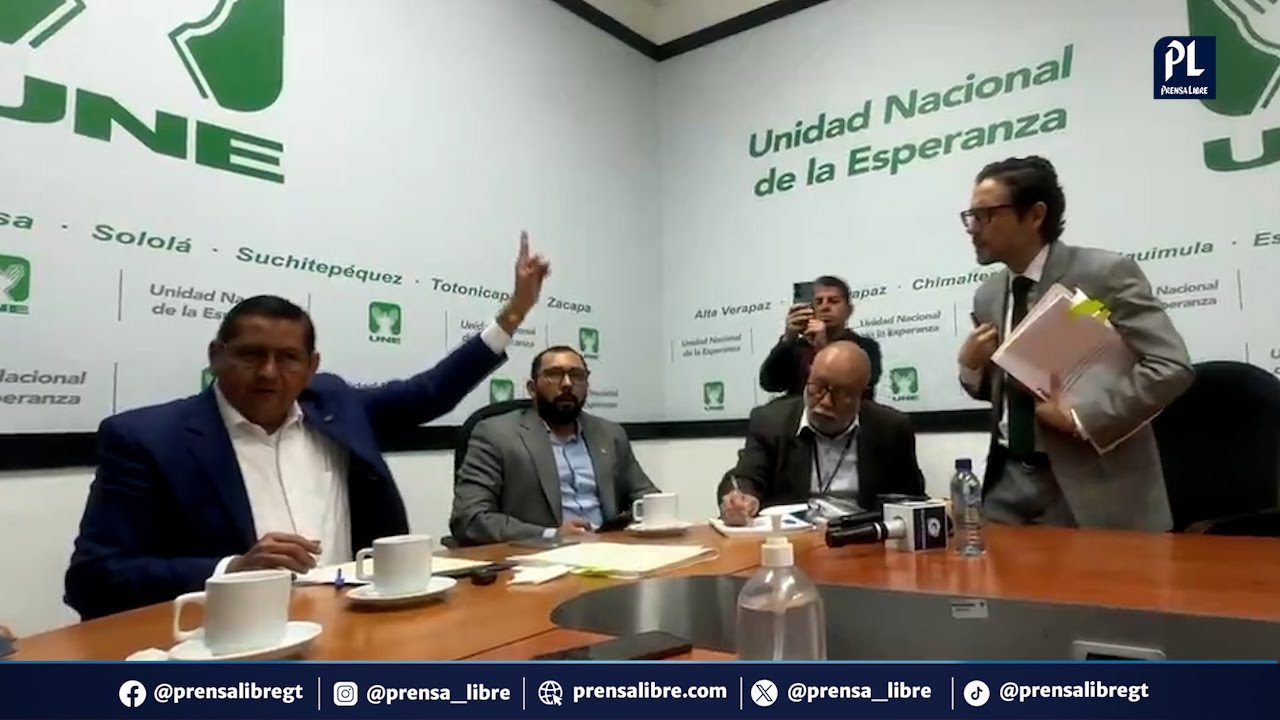 PGN y diputado de la UNE se gritan durante citación; “¡Se retira ahorita!”, expresó Inés Castillo