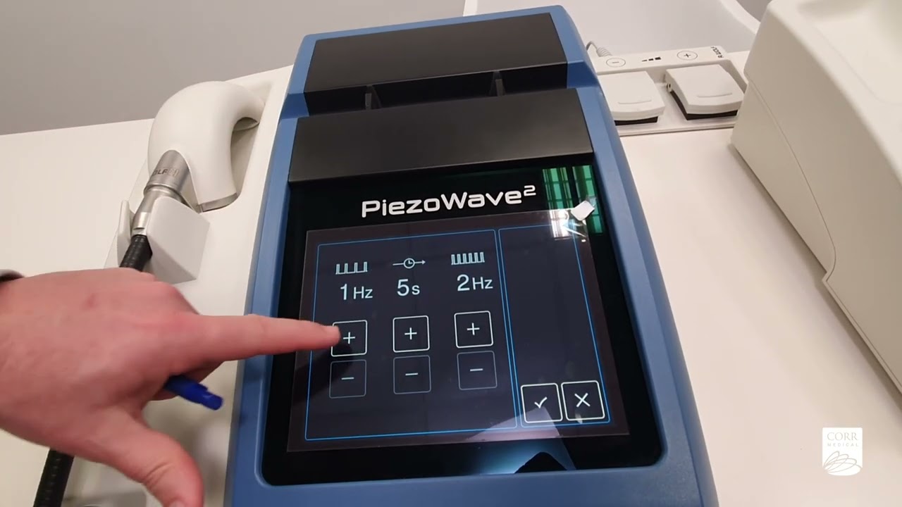 Tutorial equipo ondas de choque PiezoWave2T