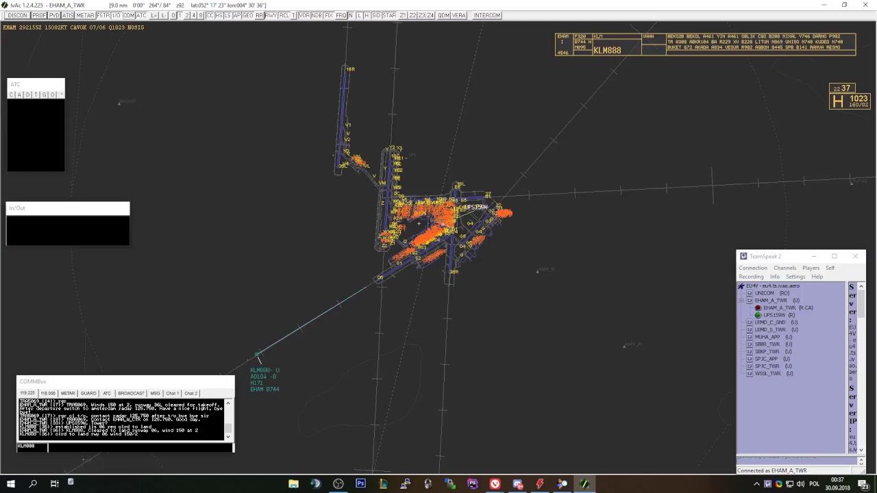 Amsterdam (EHAM) ATC IVAO (EHAM_TWR)