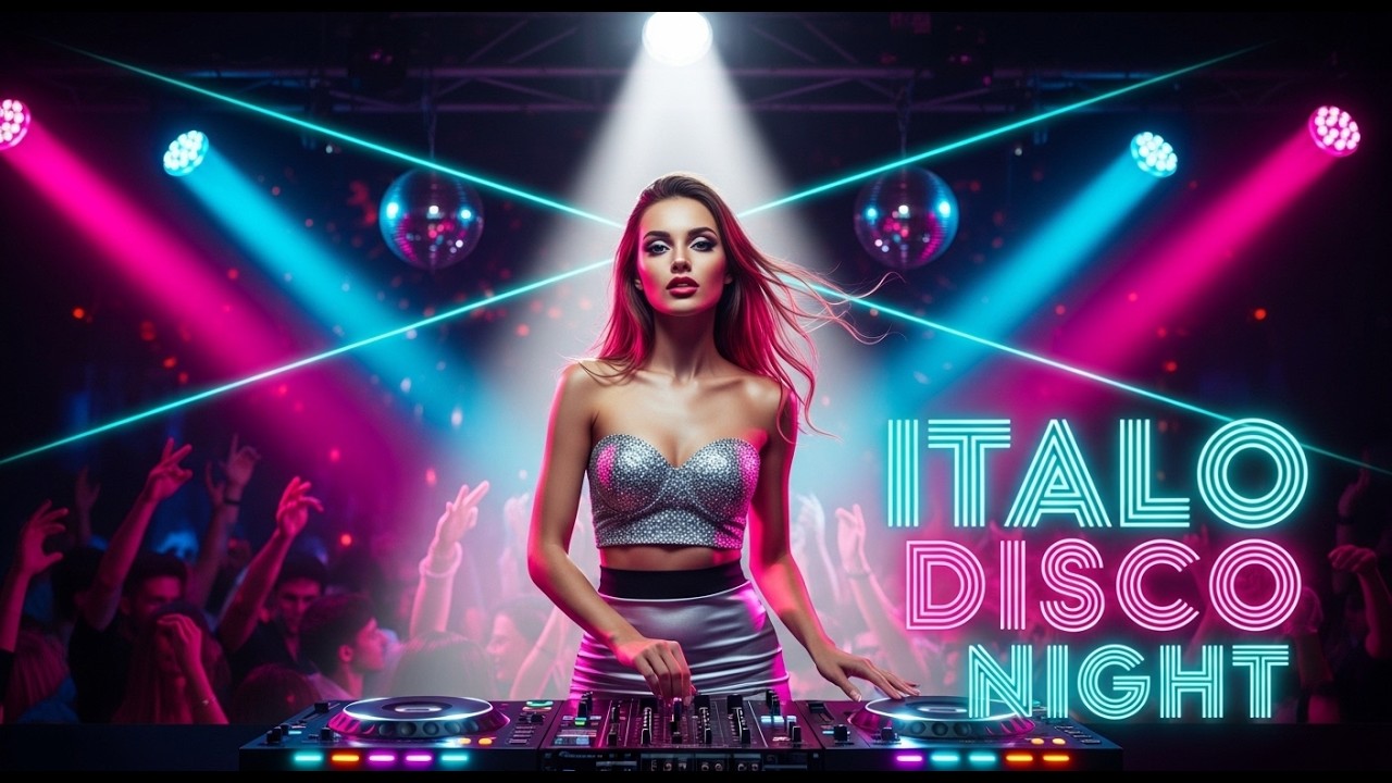 Italo Disco 80s Neon Night Fever Mix – Retro Dance Hits & Drive Vibes