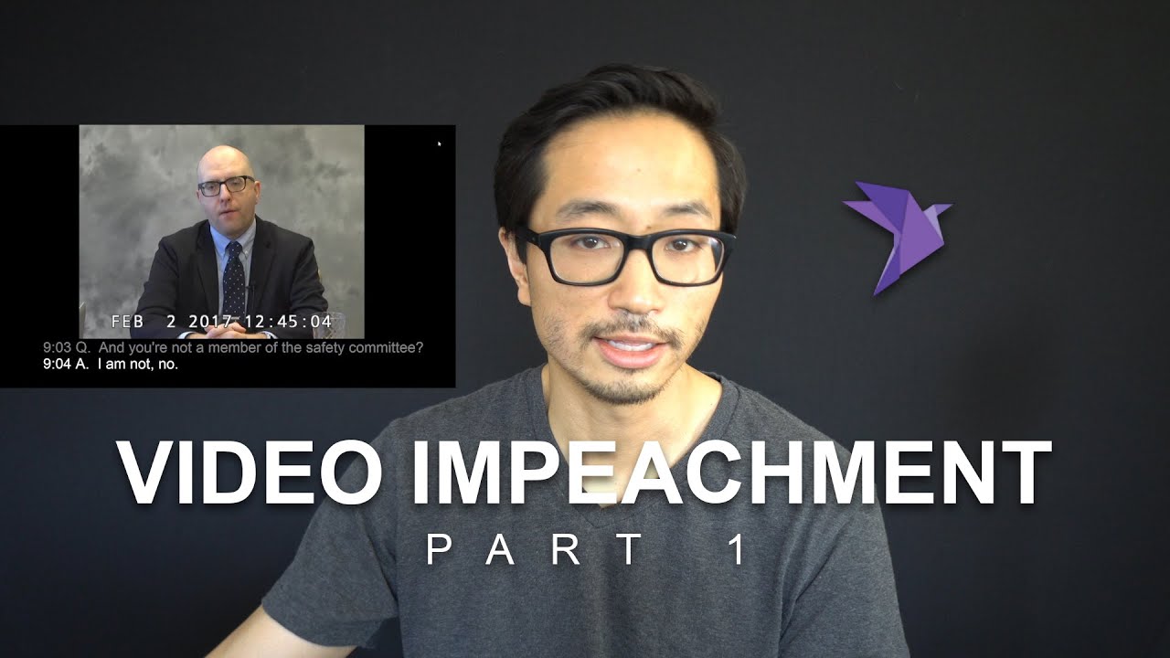 OnCue Video Impeachment - Part 1