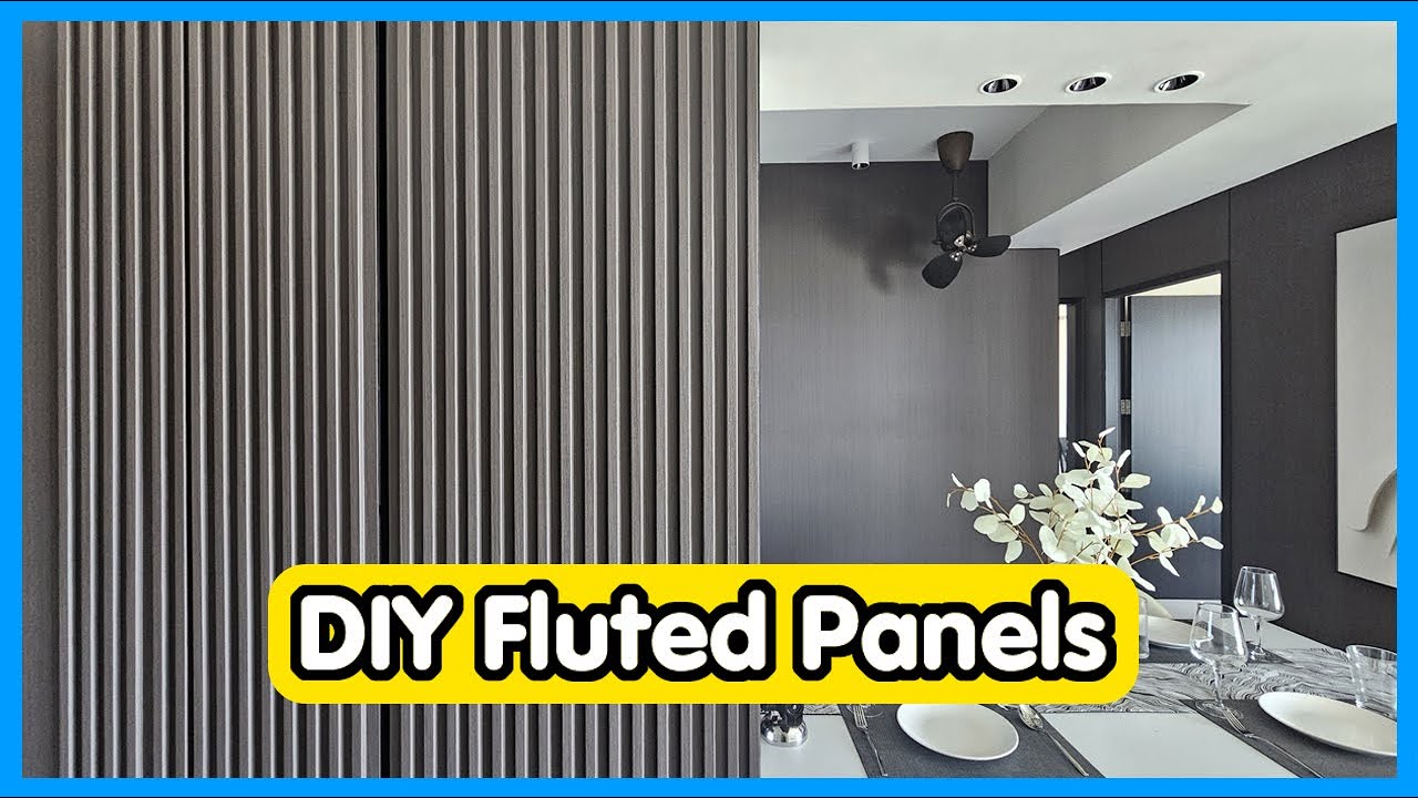 Taobao Fluted Panels and Carpentry?!? Epic DIY Projects |Singapore HDB 3-Room BTO Renovation Journey