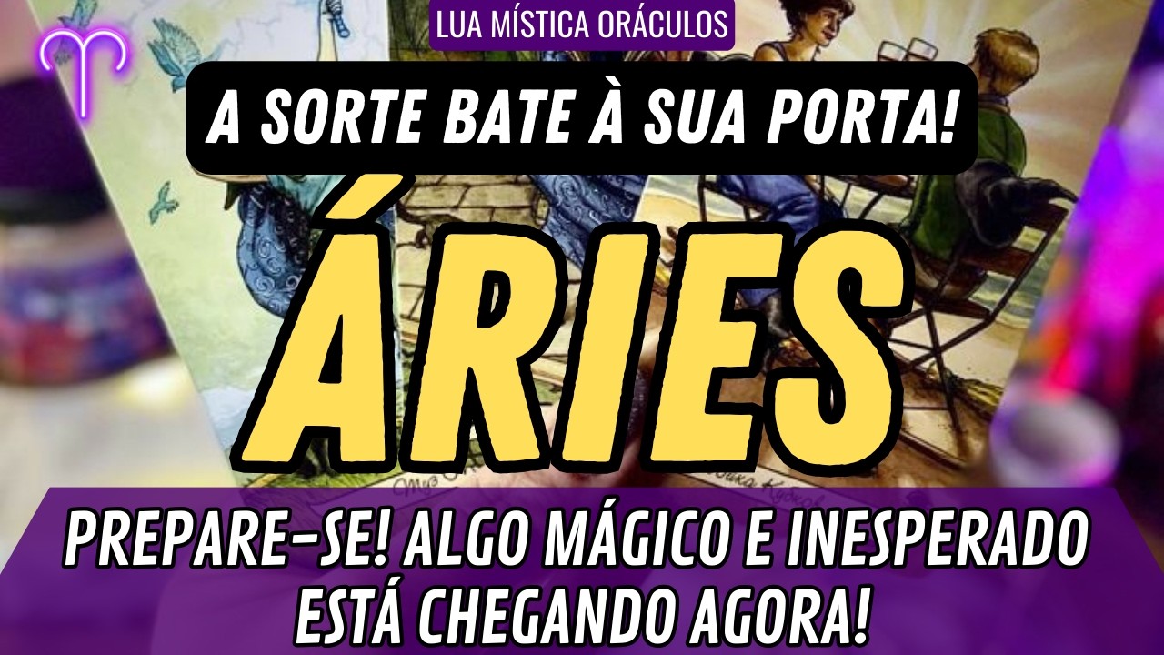 ÁRIES♈️ 🔥 PREPARE SE!🔥ALGO MÁGICO E INESPERADO ESTÁ CHEGANDO AGORA!