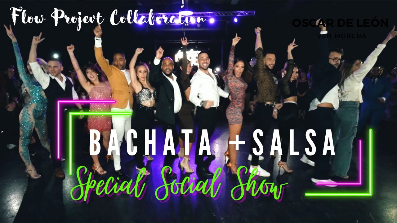Bachata y Salsa Collaboration/ Carmesí -VICENTE GARCIA y Que Rico la ponen - CHIQUITO TEAM BAND