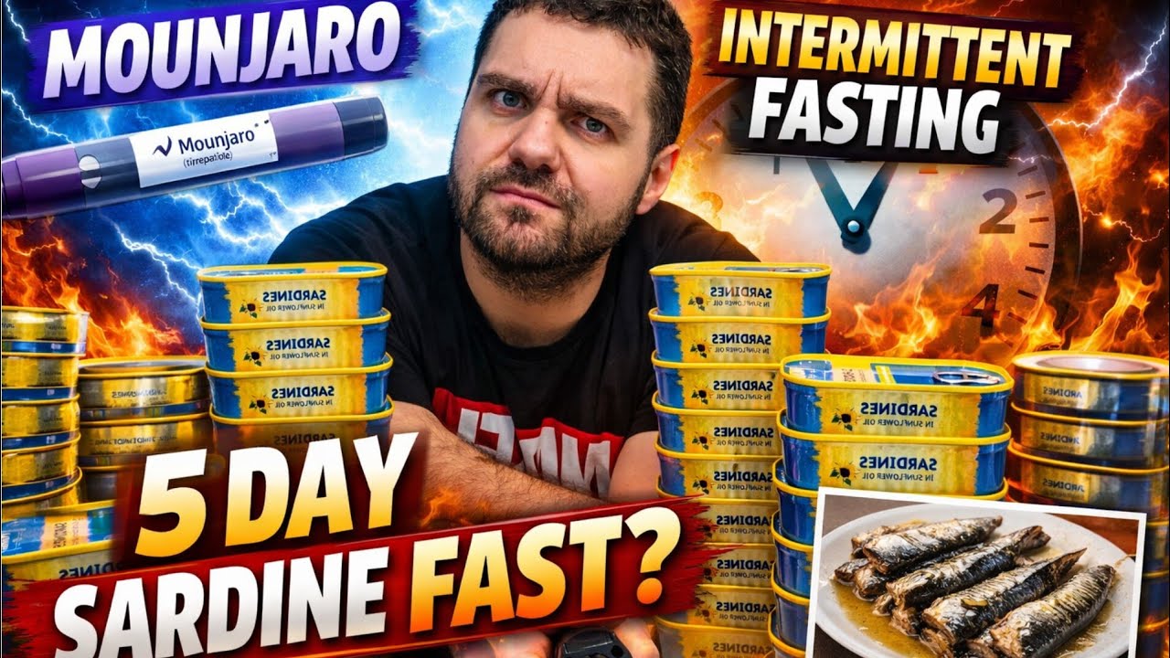 The Result Shocked Me 🤯... Eating ONLY Sardines for 5 Days on Mounjaro…