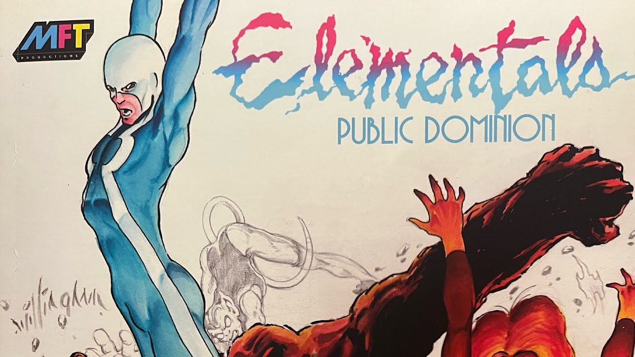 The ELEMENTALS tribute book is beautiful.  Michael Fitzgerald Troy knows how to package a book!