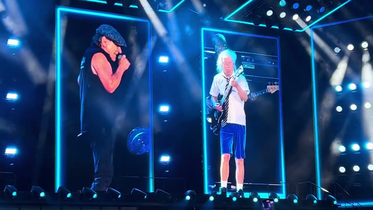 AC/DC Shoot to thrill Ullevi Sweden 2025-07-28