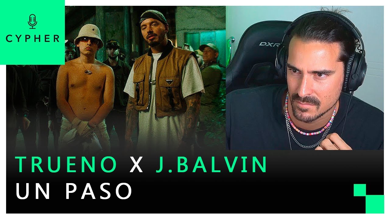 REACCIÓN a Trueno, J Balvin - UN PASO (Video Oficial)