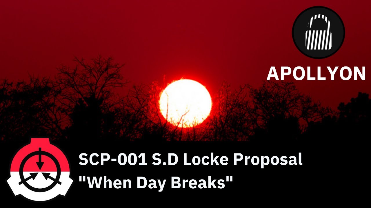 6.8 Miliar Orang Mati Dalam Sekejap - SCP-001 S.D. Locke Proposal 