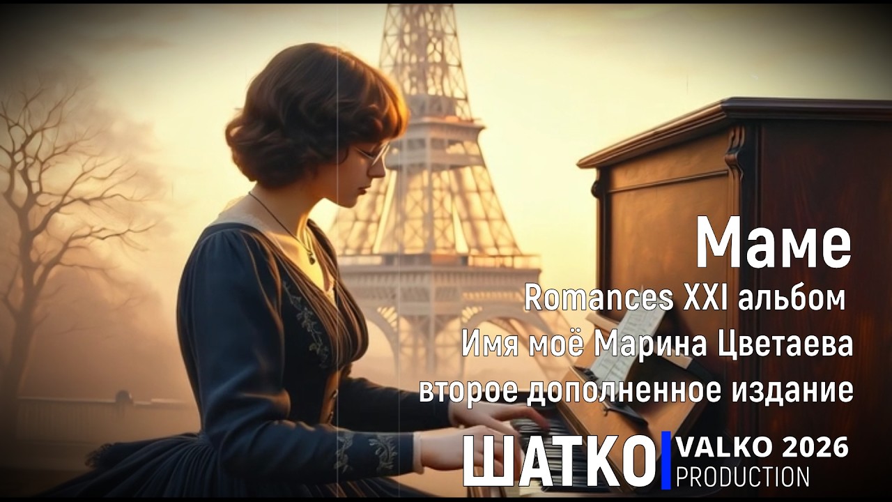 ПРЕМЬЕРА ПЕСНИ. Маме. (М.Цветаева, 2026) Романсы XXI века, PCSV&VиА Шатко Valko