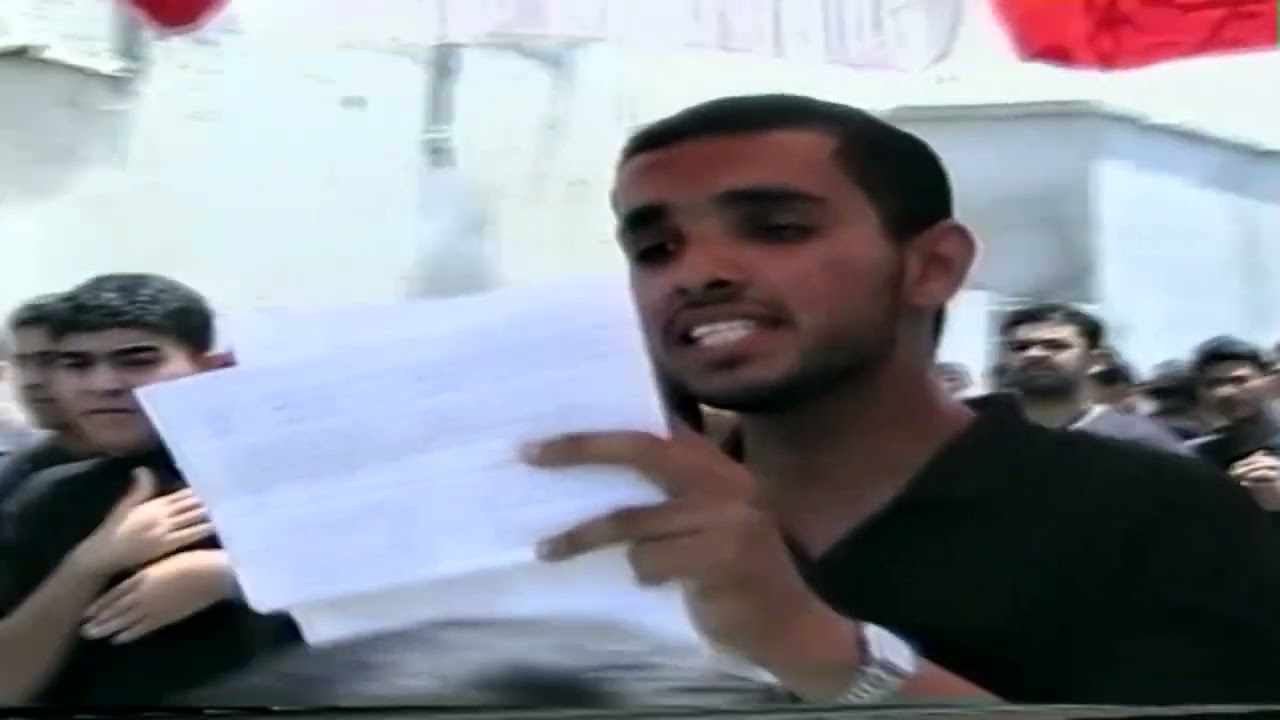 موكب كرباباد في وفاة الرسول الأعظم بالمعامير سنة 2000 ميلادية