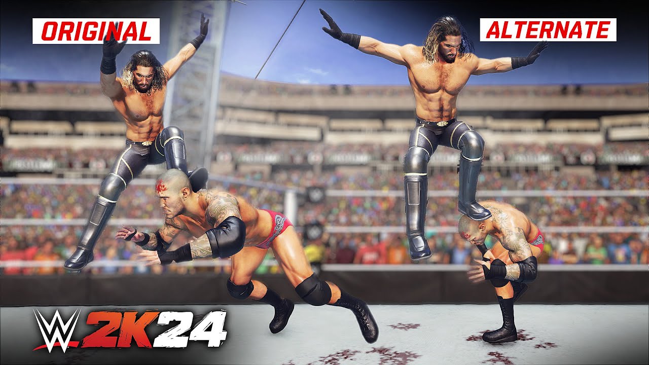 "Best Finishers" Variations in WWE 2K24!