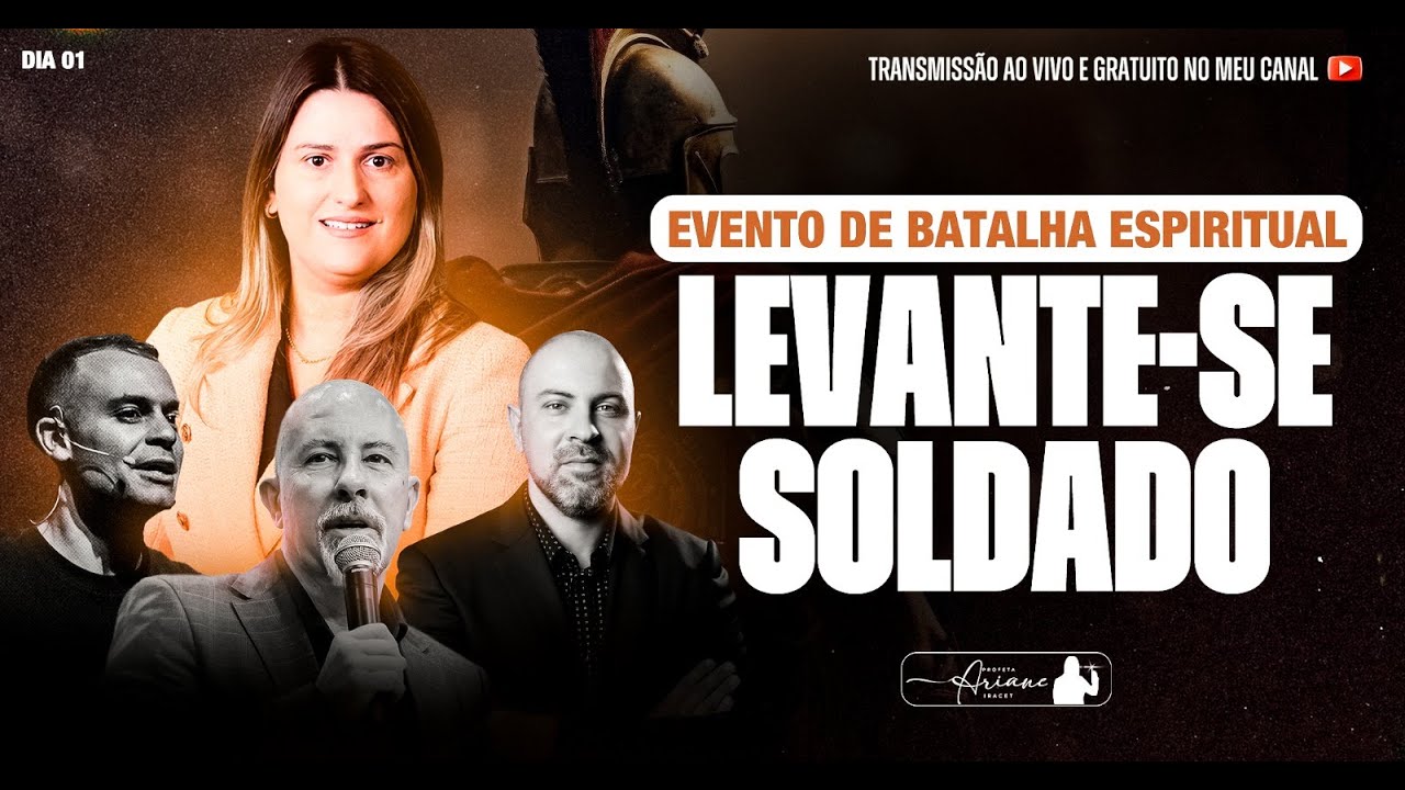 Levante-se soldado - Evento libertação dia 1 @arianeiracet