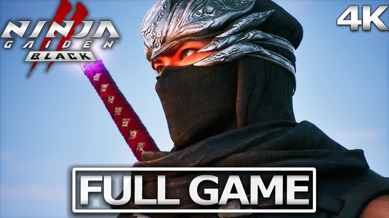 NINJA GAIDEN 2 BLACK Full Gameplay Walkthrough / No Commentary【FULL GAME】4K Ultra HD
