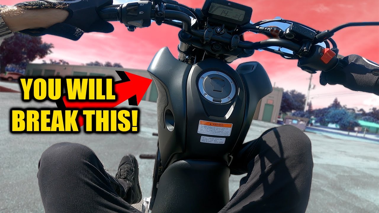 2022 Honda Grom First Ride - BROKE it Instantly!