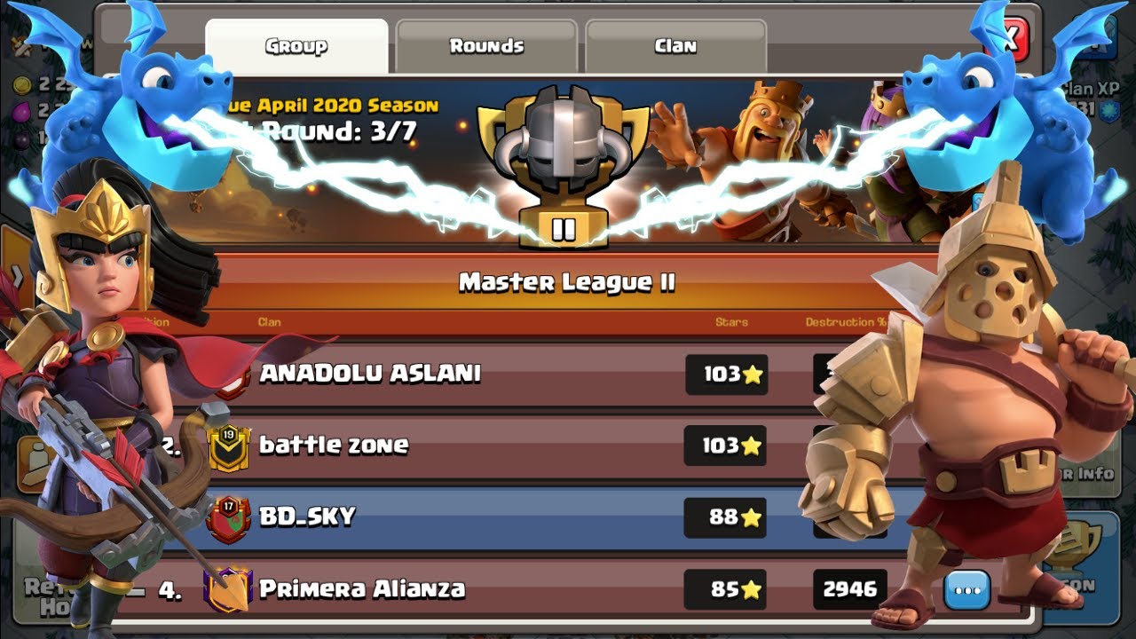 PERFECT WAR ATTACKS IN CLAN WAR LEAUGE || CLASH OF CLAN || CWL2020