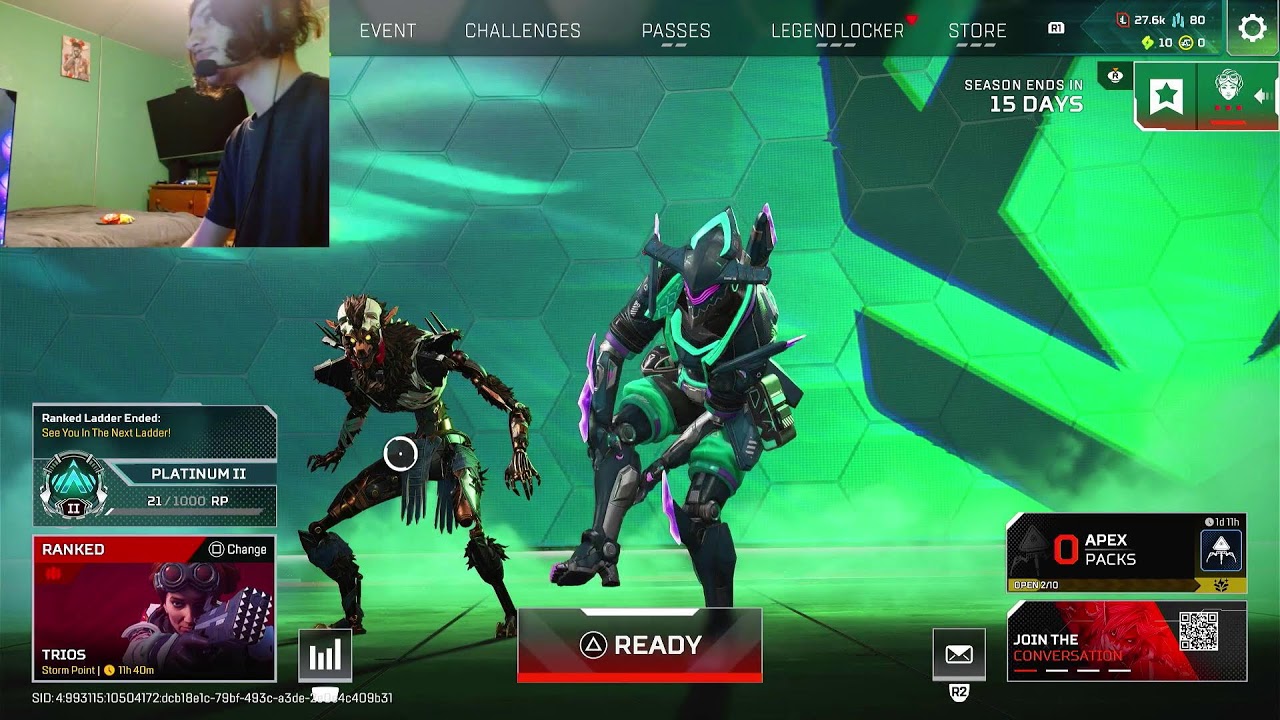 Apex Legends Ranked Stream W/ Koba #73