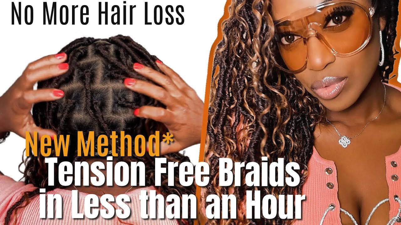 No More Hair Loss ❌ : Tension Free Braids ✅ |ft. Jaliza Braids
