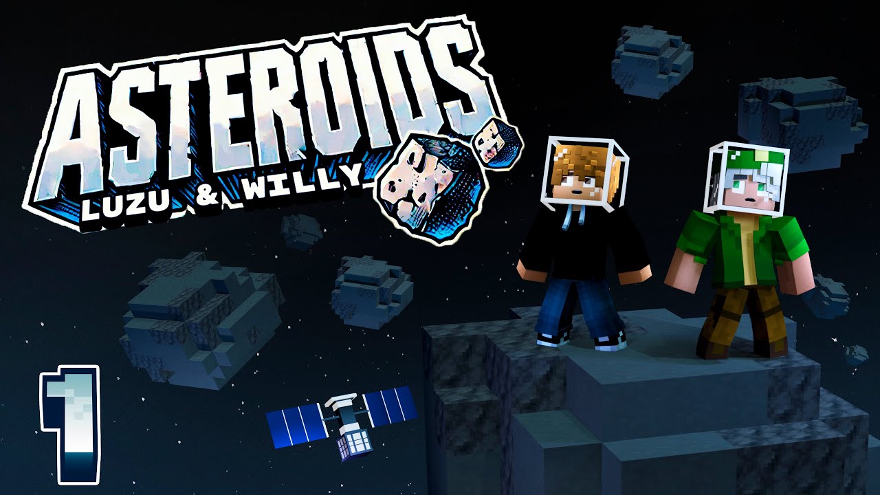 Minecraft Pero Nos Caen METEORITOS Todo El Tiempo!  E1 ASTEROIDS