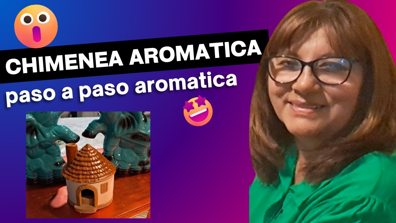 YESO CERAMICO PASO A PASO, CHIMENEA AROMATICO