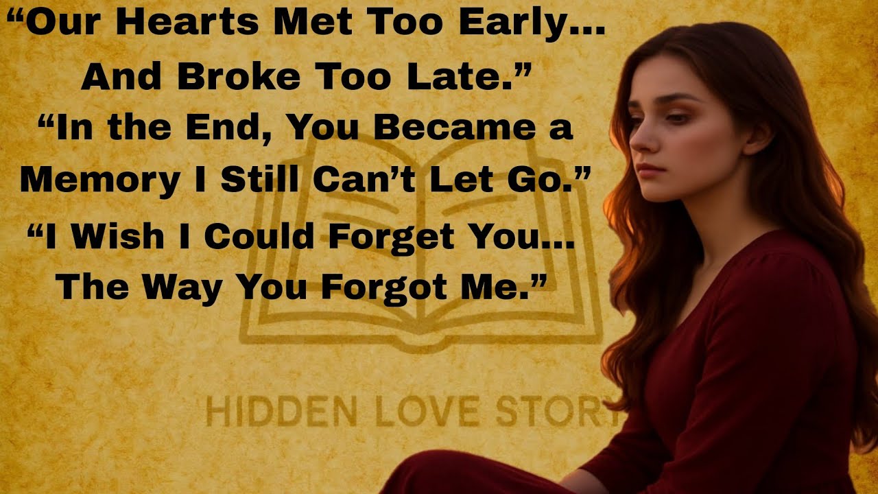 “I Wish I Could Forget You… The Way You Forgot Me.”