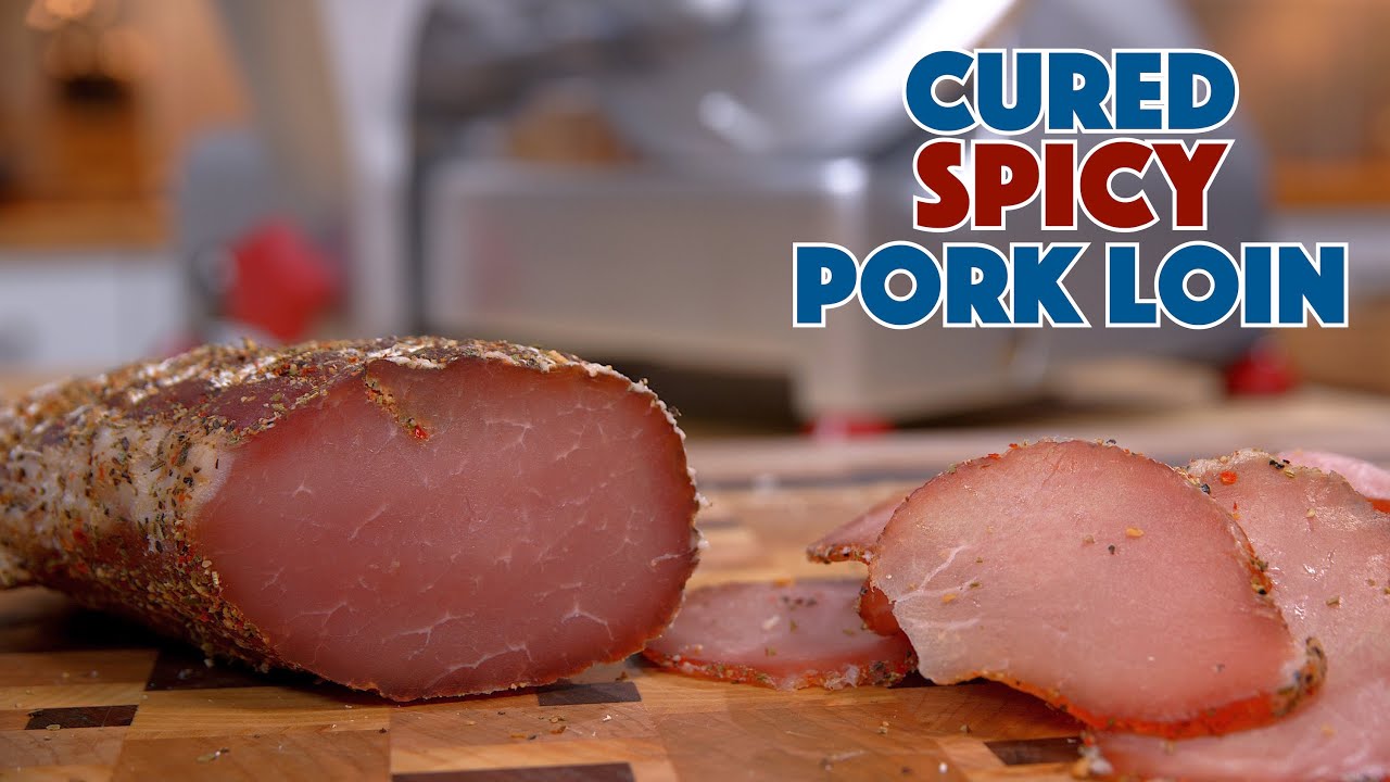 Вяленая свиная корейка с острым вкусом — Glen And Friends Cooking — Домашнее вяленое мясо — Вялен...