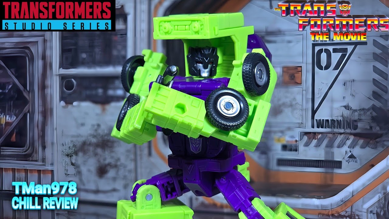 Transformers Studio Series 86 Mixmaster The Transformers The Movie CHILL REVIEW
