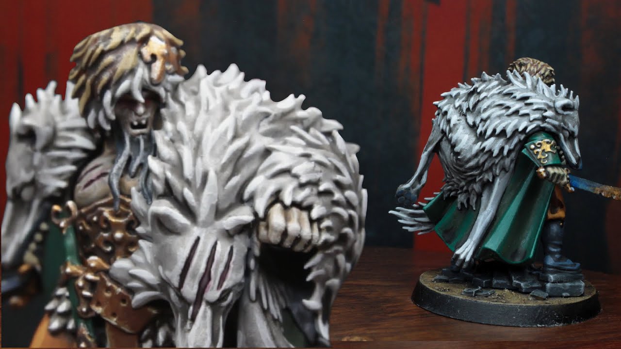 Speedpainting Warhammer Quest Cursed City: Radukar the Wolf
