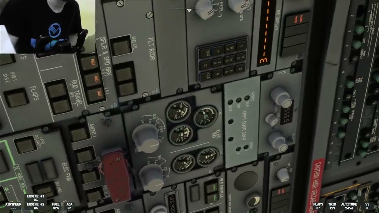 Cold and Dark do A310 Ecuatoriana - SBGR - SPIM - FS2020