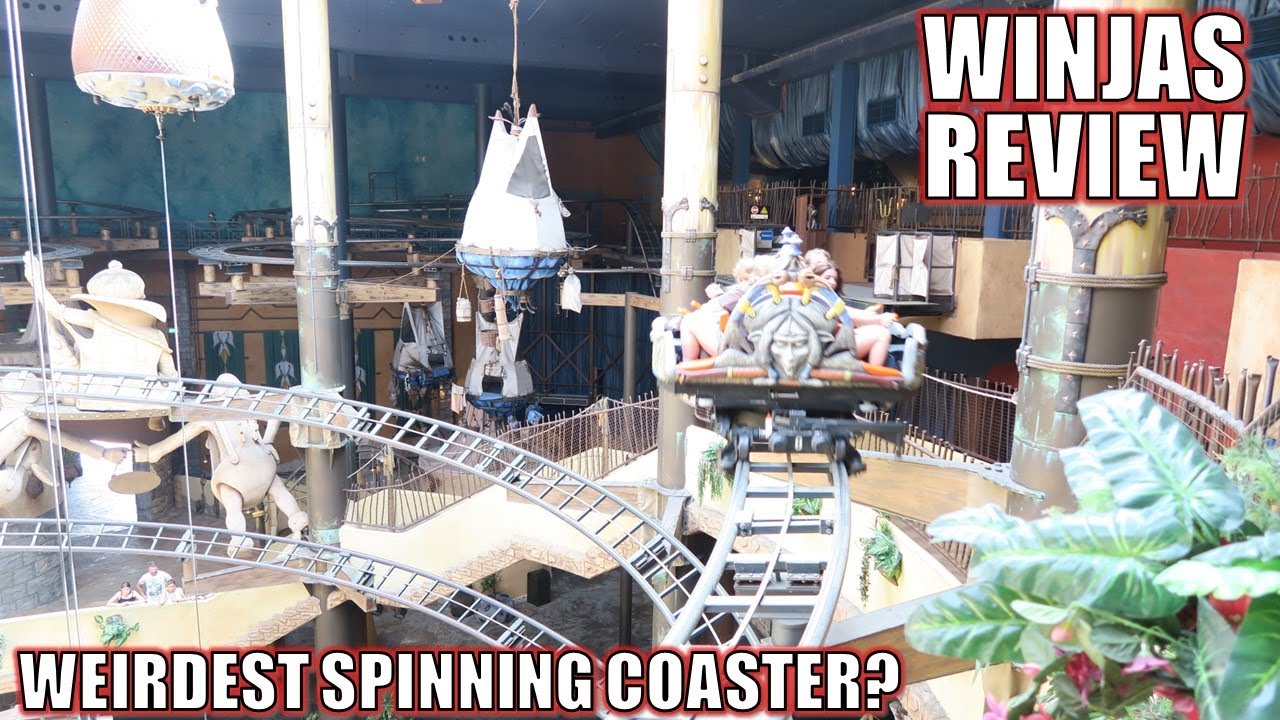 Winjas Review, Phantasialand Maurer Spinning Coasters | World's Weirdest Spinning Coaster?