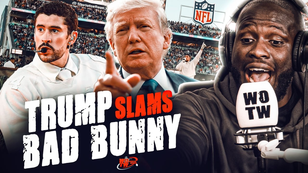 😱Реакция Трампа на выступление Bad Bunny в перерыве Суперкубка‼️ | WOTW