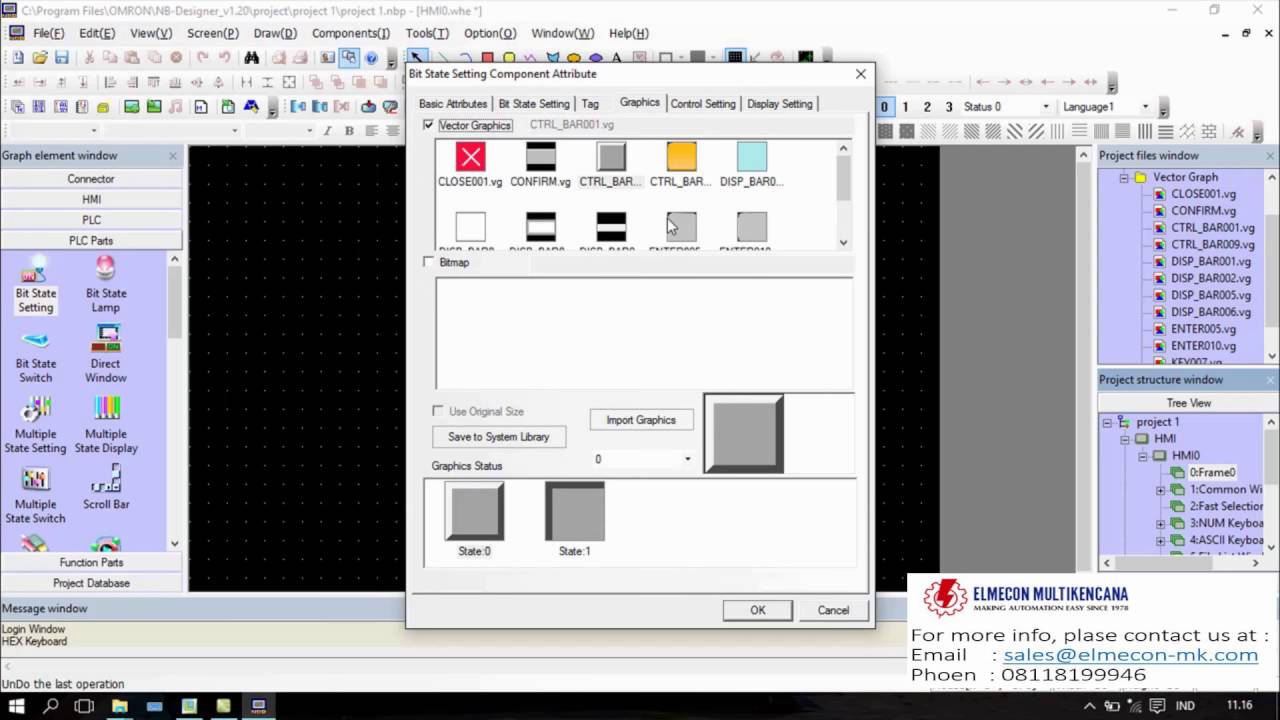 TUTORIAL PENGGUNAAN SOFTWARE HMI OMRON