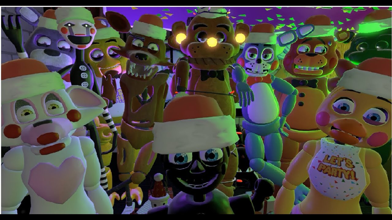 SFM/FNAF - Christmas vid special-