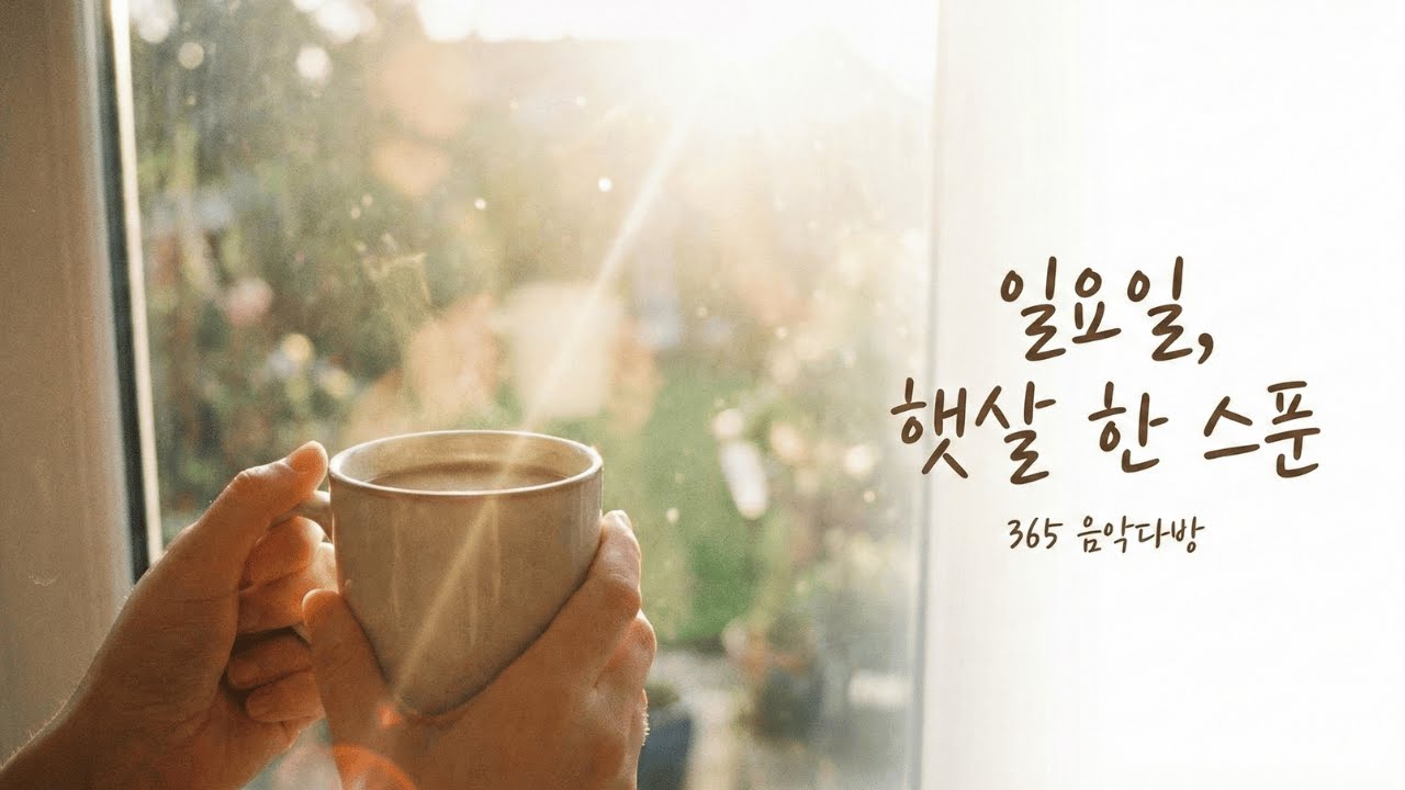 [일요일 힐링] 평화로운 아침을 여는 커피 한 잔과 노래 | 365 음악다방