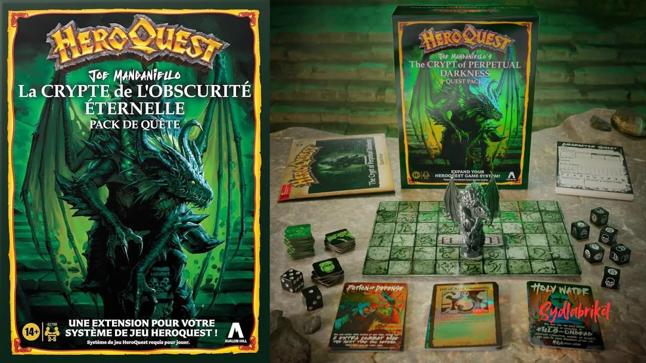 L'OBSCURITÉ ÉTERNELLE NOUS ATTEND ! HEROQUEST