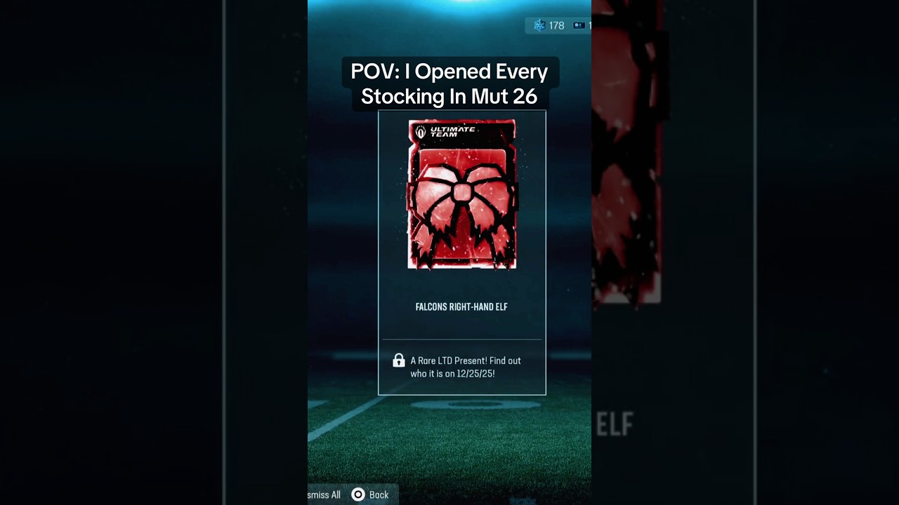 Opening Every Single Stocking In Madden 26