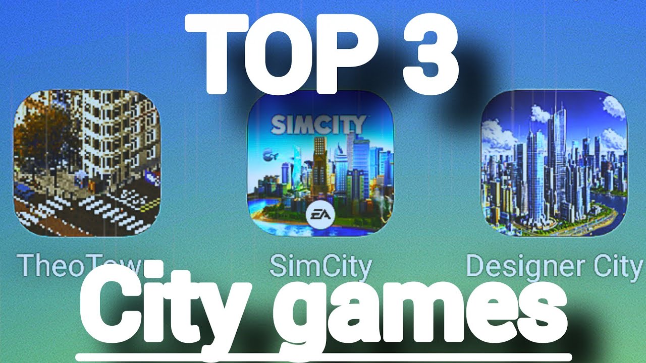 TOP 3 градостроительных игр на телефон!