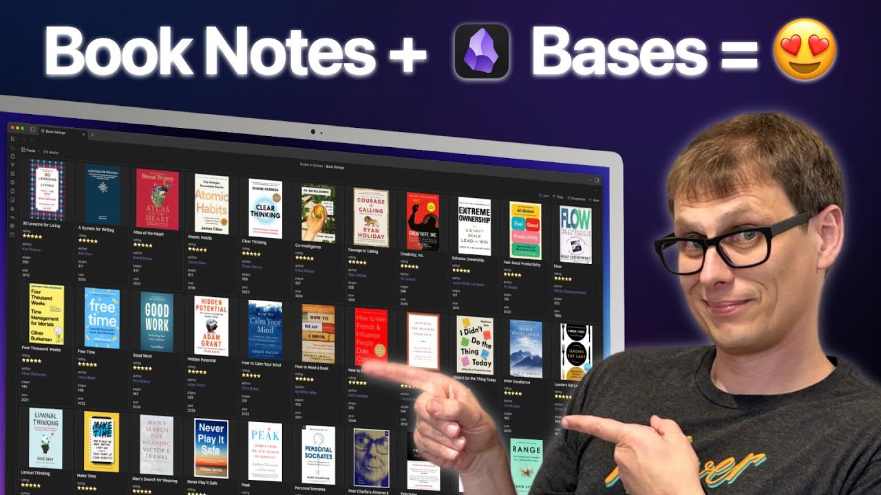 How I Built the Ultimate Book Notes Library in Obsidian