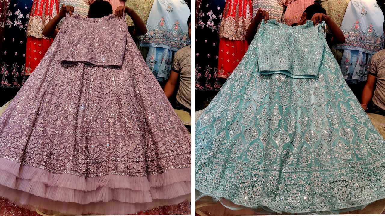 Eid collection designer engagement/semi-bridal crop tops lehenga collection 2023 | ক্রপ টপস লেহেঙ্গা
