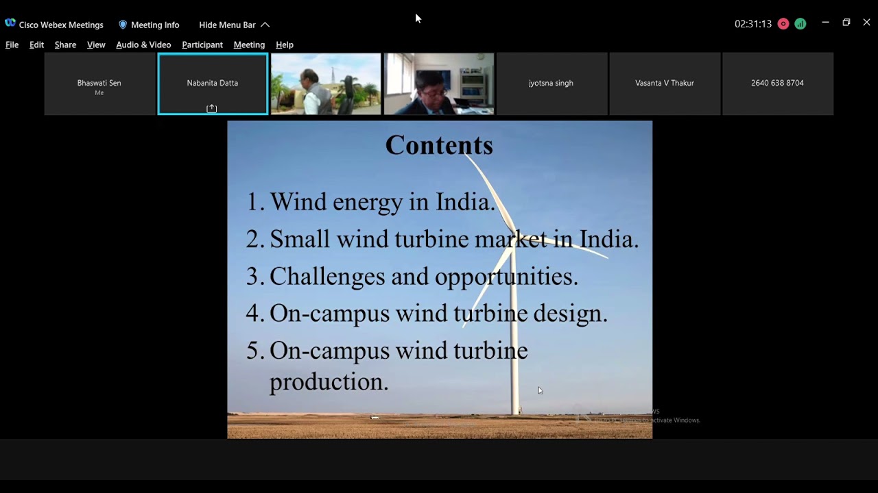 Small Wind turbine design and fabrication : Opportunities and Challenges