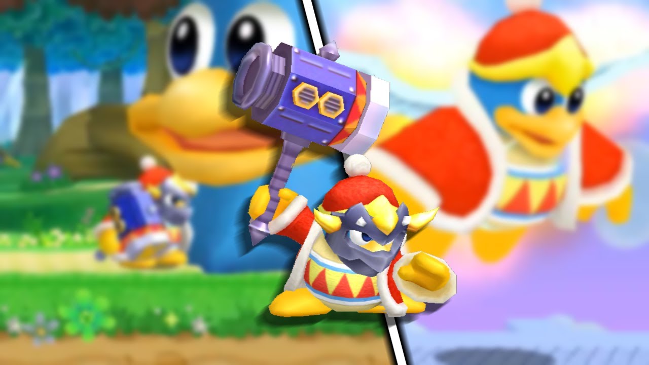 Dedede fighting his own abominations