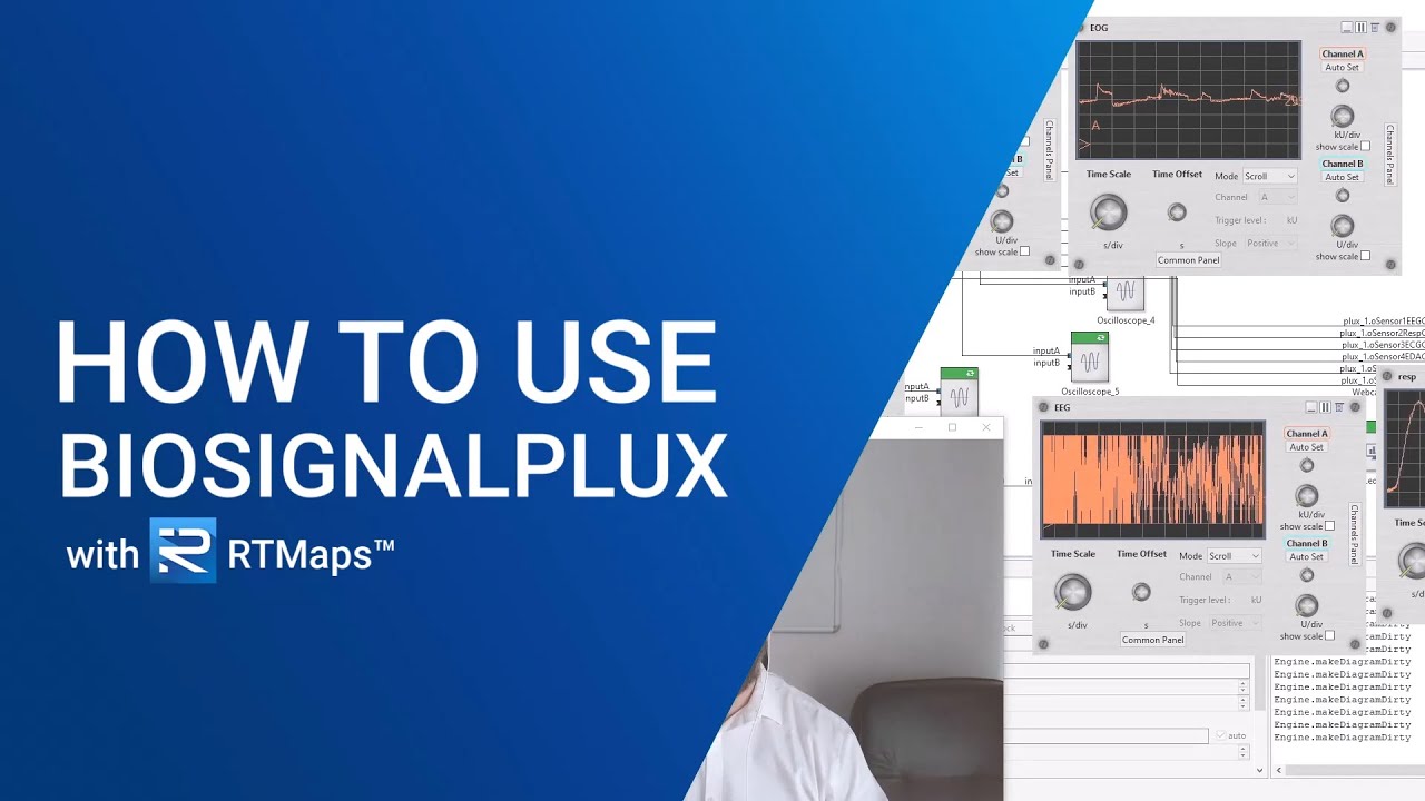 How to visualize your body signals with Biosignalsplux and RTMaps