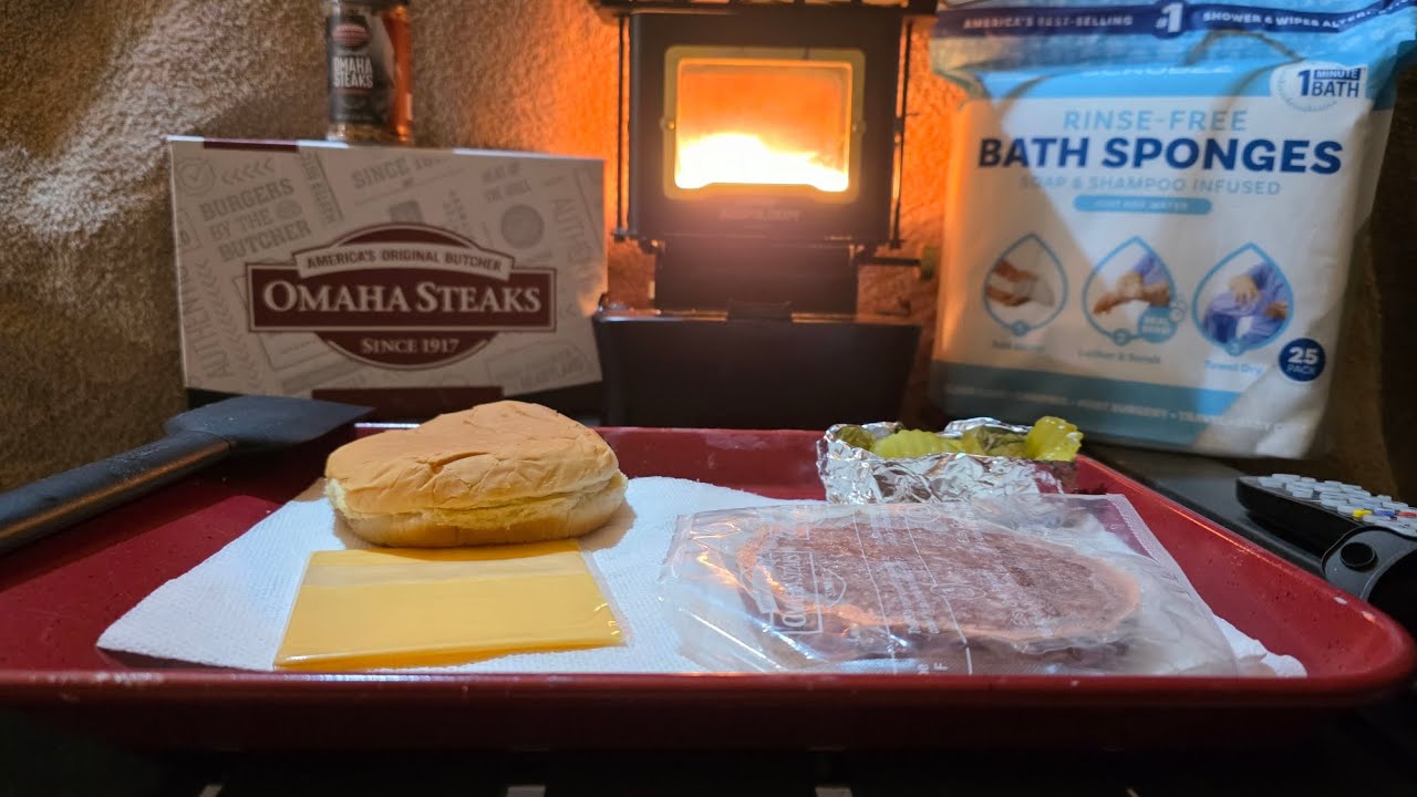 Губки для ванны Scrubzz и бургеры Omaha Steak на плите Soomloom!