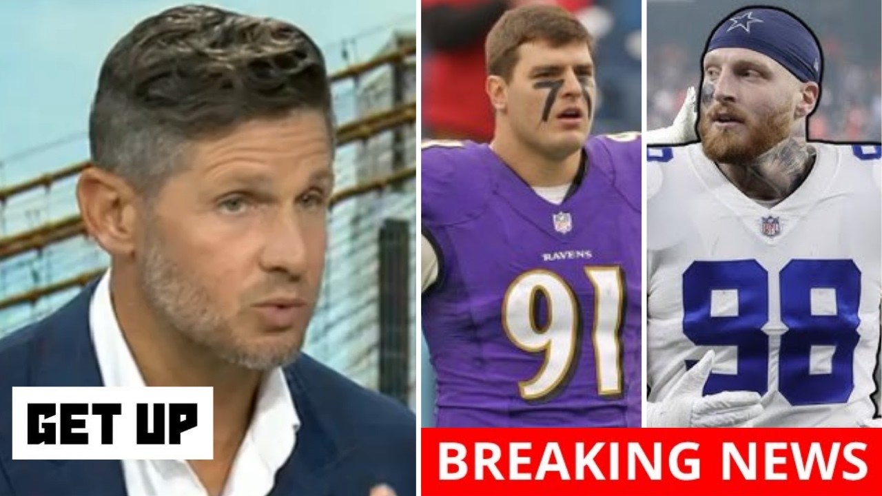 GET UP | Bring Maxx Crosby to Dallas Cowboys! - Dan Orlovsky reacts to Ravens land Trey Hendrickson