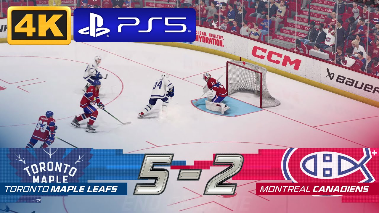 NHL 23 PS5 Gameplay 4K