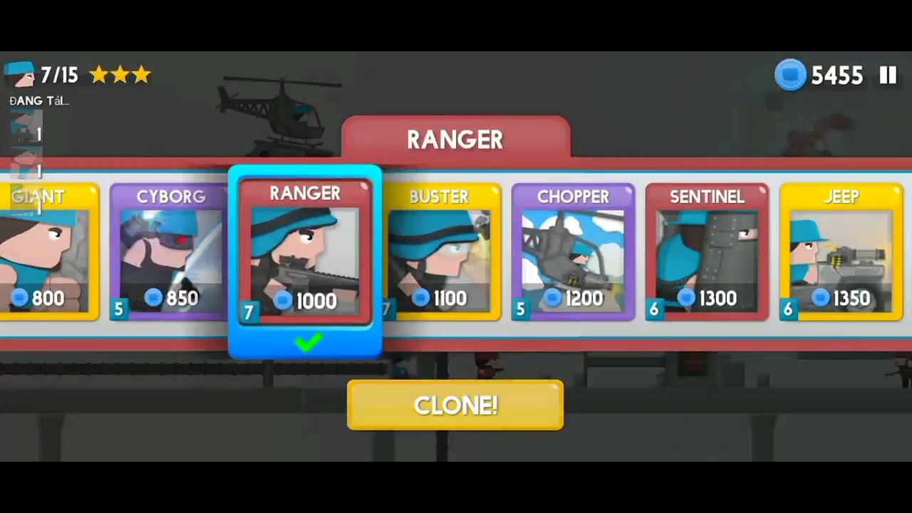 Chơi Game Clone Armies t5