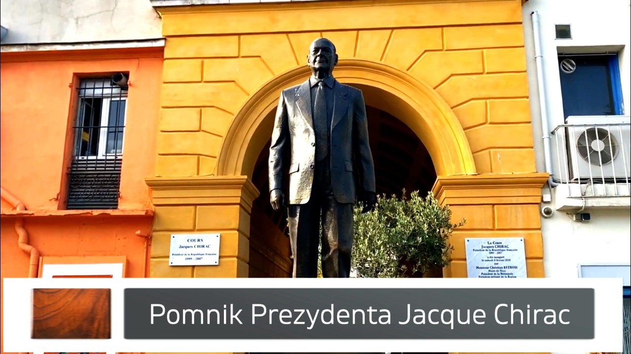 Nicea, Pomnik Prezydenta Jacques Chirac i okolice Cours Saleya