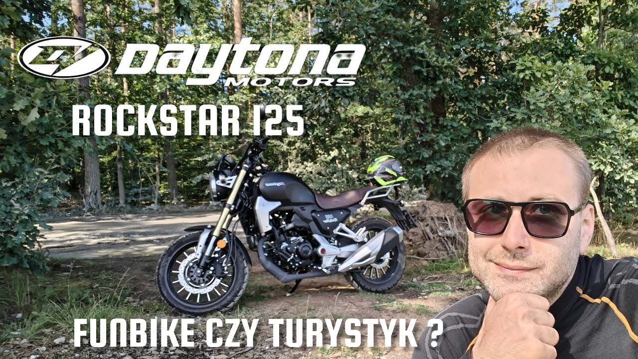 Daytona Rockstar 125 | TEST MOTOCYKLA 125 | funbike może być turystykiem?